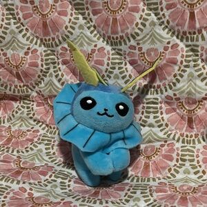 Vaporeon Eeveelution Pokémon Keychain Small Plush